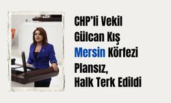 CHP’li Vekil Kış: Mersin Körfezi Plansız, Halk Terk Edildi