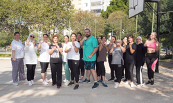 Çukurovalı kadınlar güne sporla başlıyor