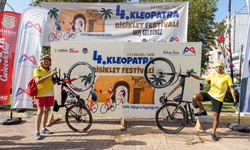 4. KLEOPATRA BİSİKLET FESTİVALİ RENKLİ GÖRÜNTÜLERLE BAŞLADI