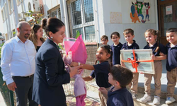 ÇOCUKLARDAN SEVİL BAŞKANA SEVGİ SELİ