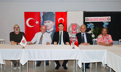 Adana Baro Başkanı Av.Volkan Böke  Çukurova Gazeteciler Cemiyeti’ni ziyaret etti