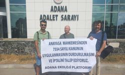 Adana Adliyesi Önünde “Toprağımızı Vermiyoruz” Eylemi
