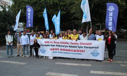 Adana KESK: Hukuksuzluğun Karanlığına Karşı KESK’li KHK’liler Adalet, Onur ve Özgürlük İçin Yürüyor