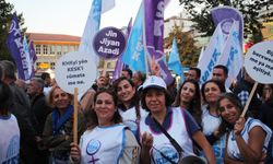 Gaziantep'te KESK'in Adalet, Onur ve Özgürlük Yürüyüşü, 'KHK Zulmünü Direnerek Aşacağız'