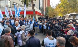 KESK'li KHK'liler Ankara'da 2. Günde Polis Kuşatmasında. KESK Eş Genel Başkanı Ayfer Koçak Konuştu.