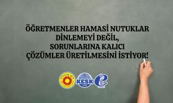 Eğitim Sen: “Öğretmenler Hamasi Nutuk Dinlemek İstemiyor, Sorunlarına Kalıcı Çözüm Üretilsin”