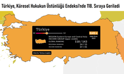 Türkiye’nin hukukun üstünlüğü alanındaki düşüşü, küresel çapta en keskin gerilemelerden biri olarak kaydedildi