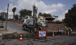 MESKİ, OLASI TAŞKINLARA KARŞI GECE GÜNDÜZ SAHADA ÖNLEM ALIYOR