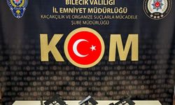 BİLECİK’TE KAÇAK SİLAH OPERASYONU