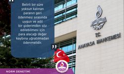 AYM: Sözleşmesiz Borçta Kanuni Faiz Anayasa’ya Aykırı