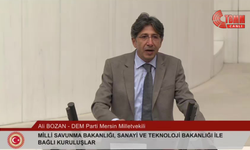 Ali Bozan’dan Bütçe Eleştirisi: “2026 bütçesinde millet yok, halk yok!”