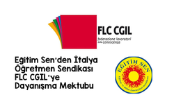 Eğitim Sen’den İtalya Öğretmen Sendikası FLC CGIL’ye Dayanışma Mektubu