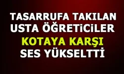 Ücretli Usta Öğreticilerden 2026 Kota Tepkisi: “Kurslar Açılmıyor, Geçim Hakkımız Engelleniyor”