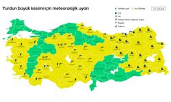 Meteoroloji’den Kar, Sağanak ve Fırtına Uyarısı