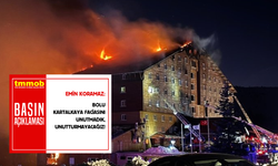 Kartalkaya Yangınının Birinci Yılı: TMMOB’den “Bu Bir Kaza Değil, Sonuçtur” Vurgusu