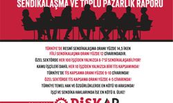 DİSK-AR’dan çarpıcı rapor: Türkiye’de sendikalaşma ve toplu pazarlık alarm veriyor