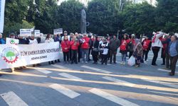 Adana'da emekliler alanda: "Emekliye açlık, yandaşa saltanat!"