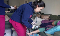 SARIÇAM’DA SAĞLIK, EVLERİN KAPISINDA