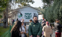 TARSUS DOĞA PARKI YARIYIL TATİLİNDE ZİYARETÇİ AKININA UĞRADI