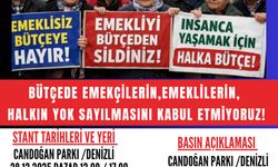 Tüm Emekliler Sendikası Denizli Şube Başkanı Yüksel: Emekliye açlık, yandaşa saltanat; bu yağma düzeni yıkılacak