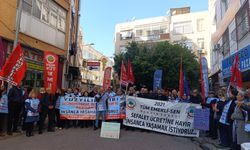 TÜM EMEKLİ SEN Mersin Şubesi’nden ABD’ye Sert Tepki