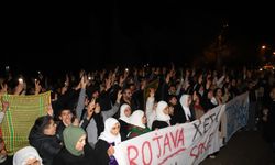 Eşrefiyê ve Şêxmeqsûd saldırılarına karşı Adana’da protesto yürüyüşü