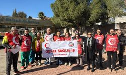 Genel Sağlık-İş Adana Şubesi’nden Balcalı Hastanesi’nde protesto: “3 aydır ödenmeyen haklarımızı istiyoruz!”