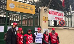 Özel İtalyan Lisesi’nde Tarihi Gün: Eğitim Emekçileri Onur Grevinde!