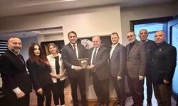 ÇGC’den Hasan Berzan Toprak’a plaket