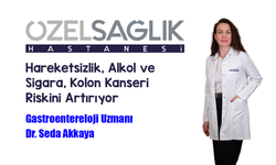Hareketsizlik, Alkol ve Sigara, Kolon Kanseri Riskini Artırıyor