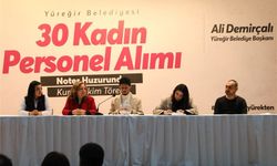 YÜREĞİR BELEDİYESİ’NDEN KADIN İSTİHDAMINA DESTEK