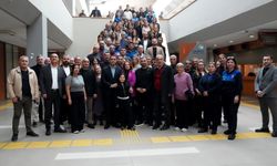 BAŞKAN KOZAY MESAİ ARKADAŞLARIYLA BAYRAMLAŞTI