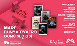 ‘DÜNYA TİYATRO GÜNÜ’NDE ŞEHİR TİYATROSU’NDAN UNUTULMAZ BİR SEÇKİ