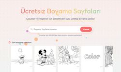 Evde çocuklarla boyama sayfası etkinliği: eğlenceli ve eğitici bir yol
