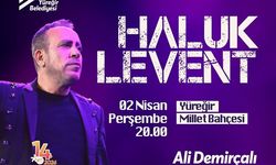 Haluk Levent 2 Nisan’da Yüreğir’de
