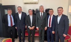 Türk-İş heyetinden Zeydan Karalar’a ziyaret