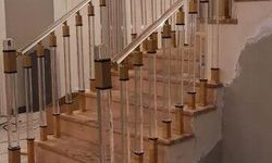 Pirinç Merdiven Küpeşte ve Pleksi Küpeşte Çözümleri