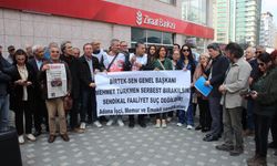 Adana’da sendikalardan ortak çağrı: “Mehmet Türkmen serbest bırakılsın”