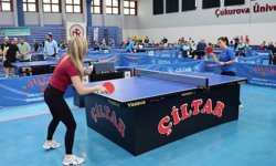 13. ULUSLARARASI VETERANLAR MASA TENİSİ TURNUVASI NEFES KESTİ..