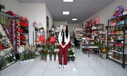 Gökçe Tamara Güngör, MERCEK’te aldığı yapay çiçekçilik eğitimi sonucu kendi işletmesini açtı