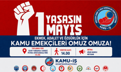 Adana’da Birleşik Kamu-İş’ten 1 Mayıs Çağrısı: “Emeğin olmadığı yerde adalet de barış da olmaz”