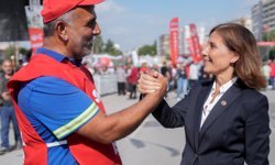 Başkan Tekin’den 1 Mayıs’ta Dayanışma Vurgusu
