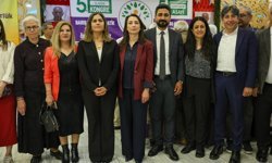 Helin Kaya ve Avukat Yakup Ataş DEM Parti Adana İl Eşbaşkanı Seçildi