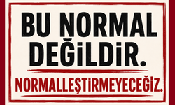 "Bu normal değil: Demokratik siyasete müdahaleye karşı birleşik mücadele!"