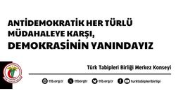 Türk Tabipleri Birliği’nden CHP Kararına Tepki: “Demokrasinin Yanındayız”
