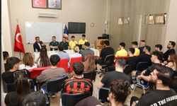 MSK ALTYAPI VİZYONUNU MEÜ ÖĞRENCİLERİNE ANLATTI