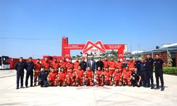 MERSİN BÜYÜKŞEHİR ATA EĞİTİM MERKEZİ, İTFAİYE OKULU GİBİ HİZMET VERİYOR