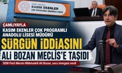 Çamlıyayla Kasım Ekenler Çok Programlı Anadolu Lisesi Müdürü sürgün iddiasını Ali Bozan Meclis’e taşıdı