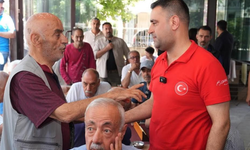 ÇUKUROVA BELEDİYE BAŞKANI EMRAH KOZAY GÜZELYALI’DA VATANDAŞLARLA BULUŞTU