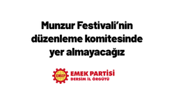 Emek Partisi Dersim İl Örgütü’nden Munzur Festivali kararı